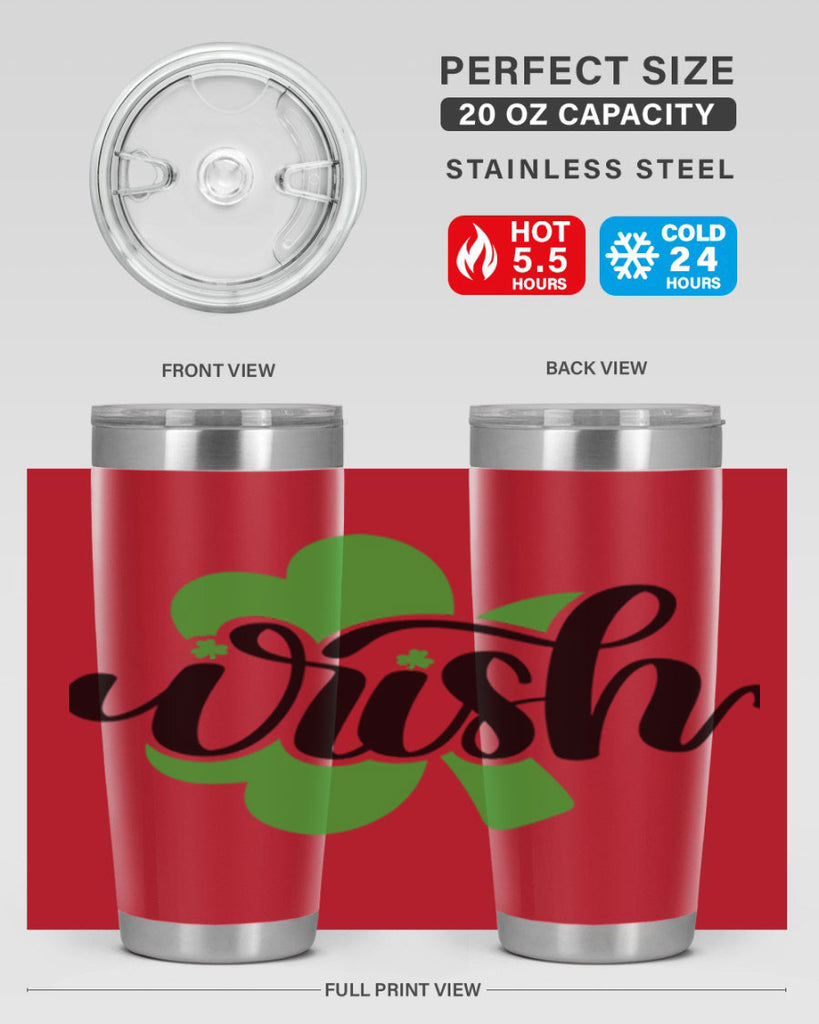 Irish Style 82#- St Patricks Day- Tumbler