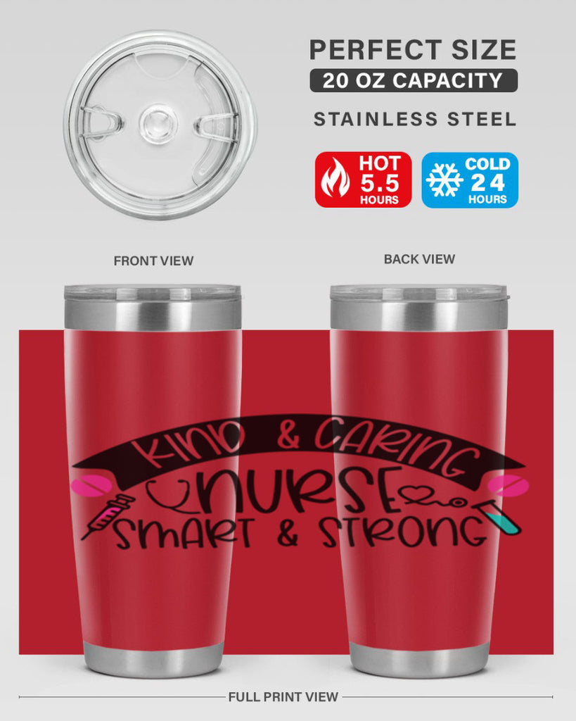 Kind Caring Nurse Smart Strong Style Style 143#- nurse- tumbler