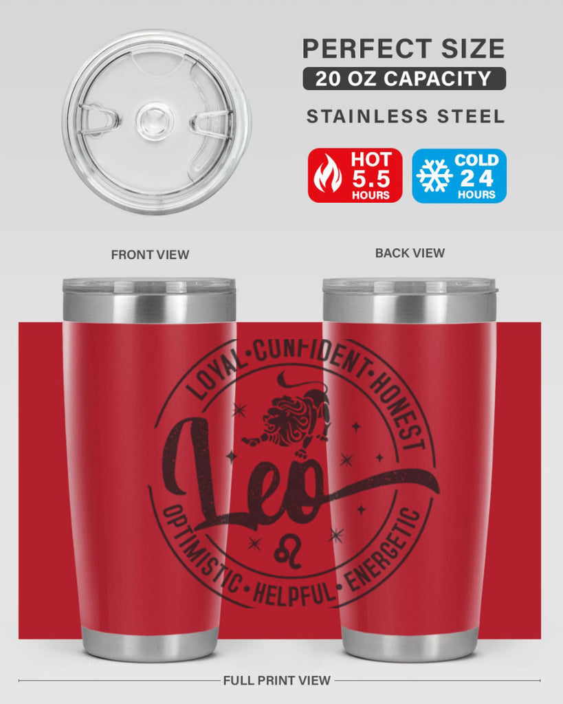 Leo 285#- zodiac- Tumbler