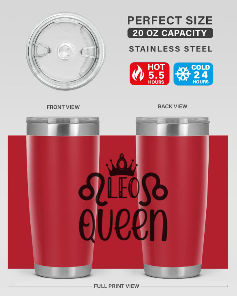 Leo queen 292#- zodiac- Tumbler