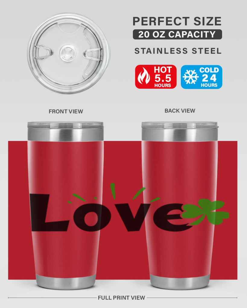 Love Style 152#- St Patricks Day- Tumbler