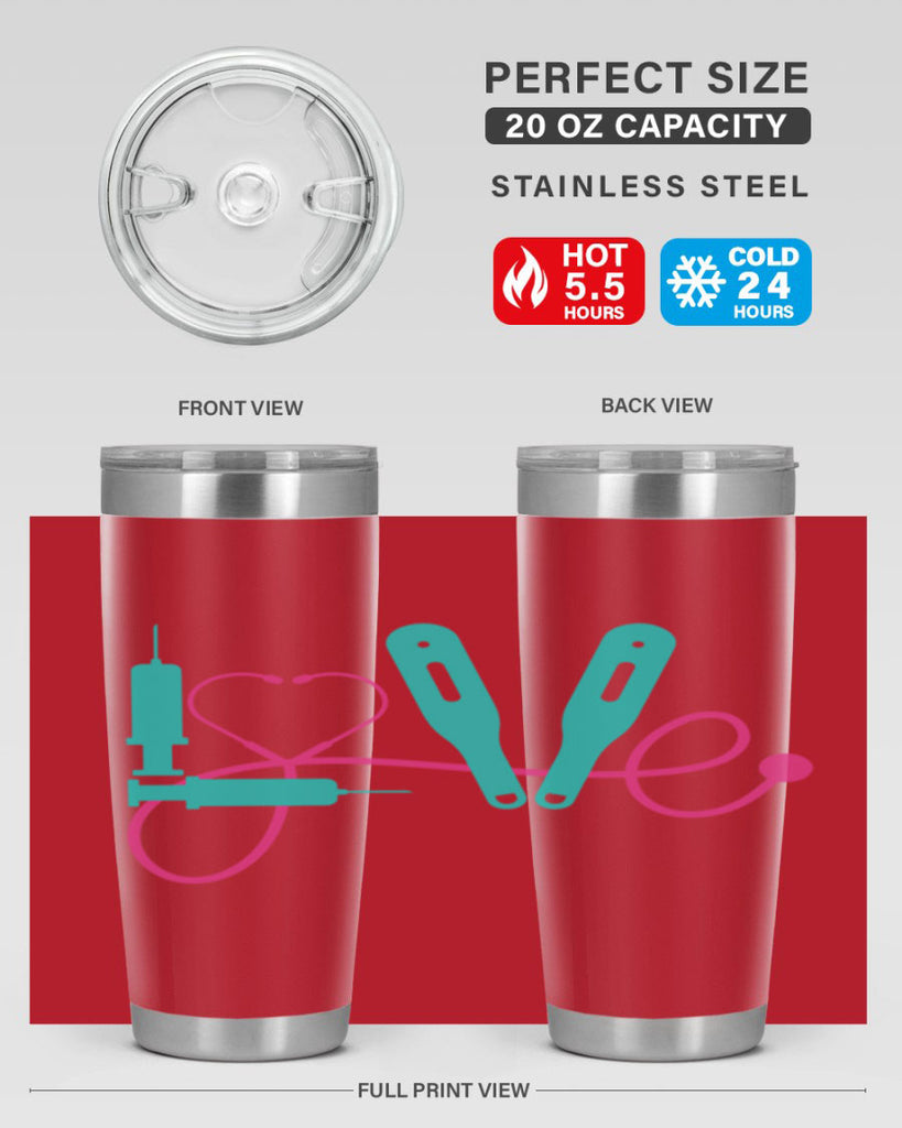 Love Style Style 135#- nurse- tumbler