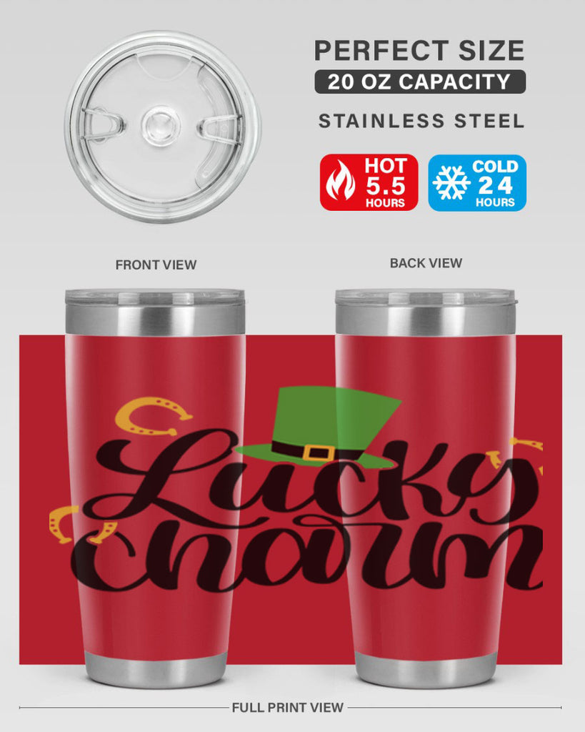 Lucky Charm Style 58#- St Patricks Day- Tumbler