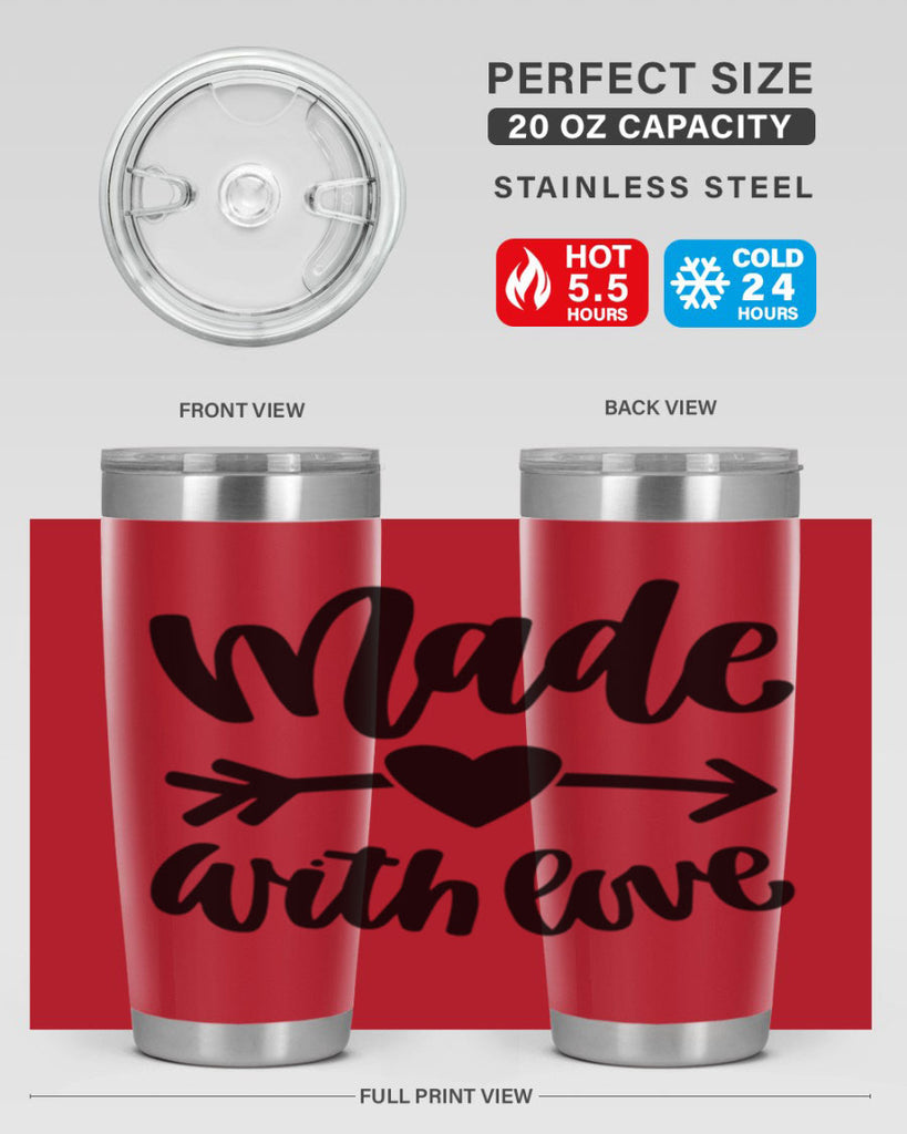 Made With Love Style 52#- baby- tumbler