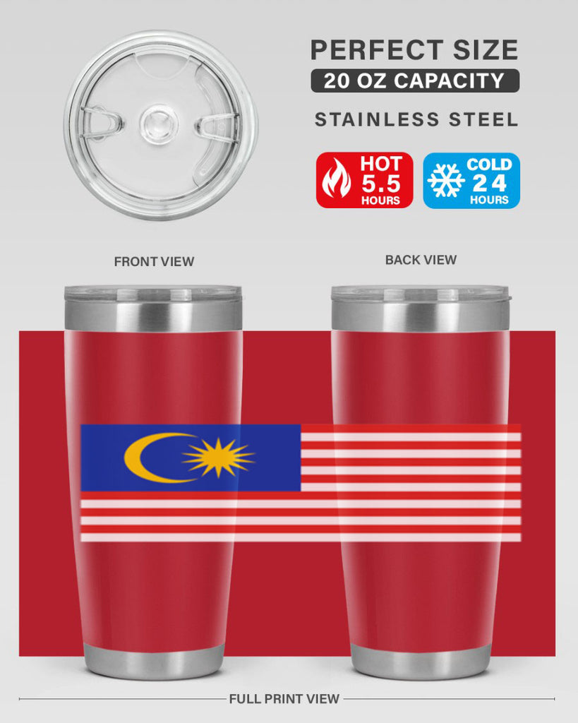 Malaysia 94#- world flags- Tumbler