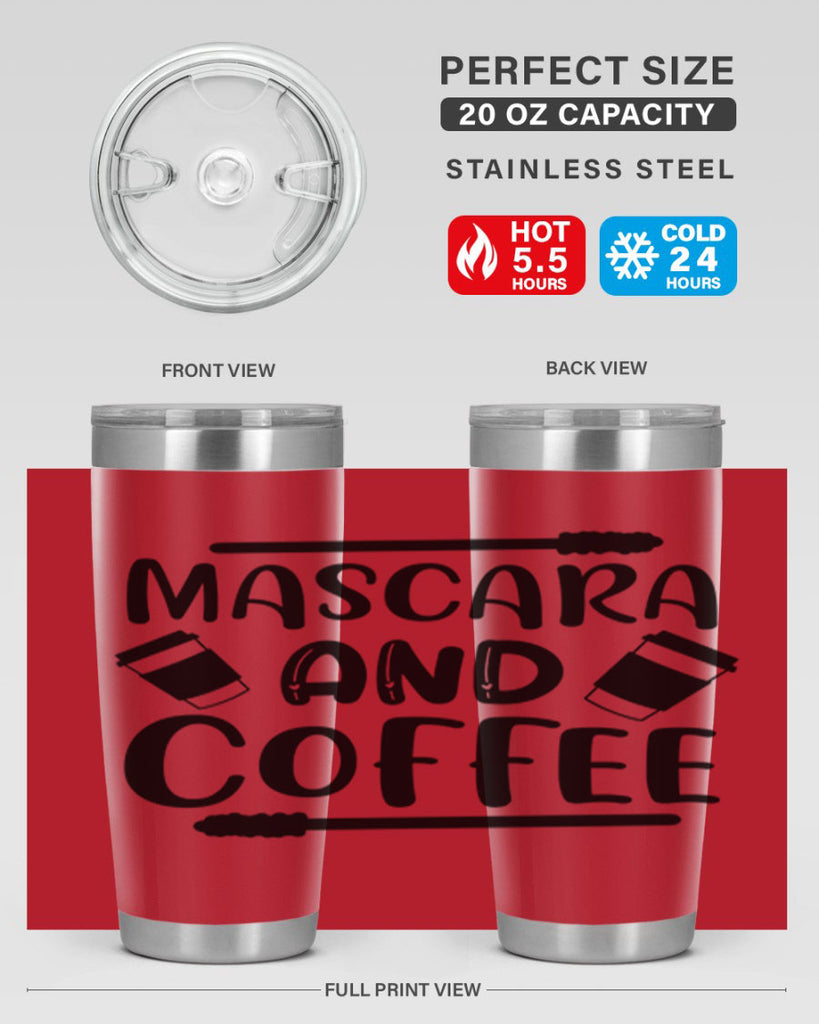 Mascara and Coffee 117#- fashion- Cotton Tank