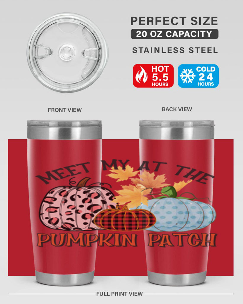 Meet My at the Pumpkin Patch 425#- fall- Tumbler
