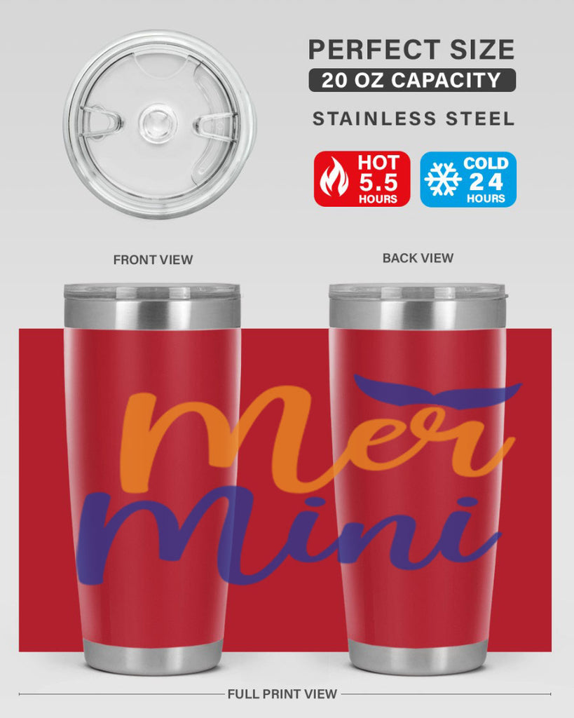 Mer Mini 337#- mermaid- Tumbler