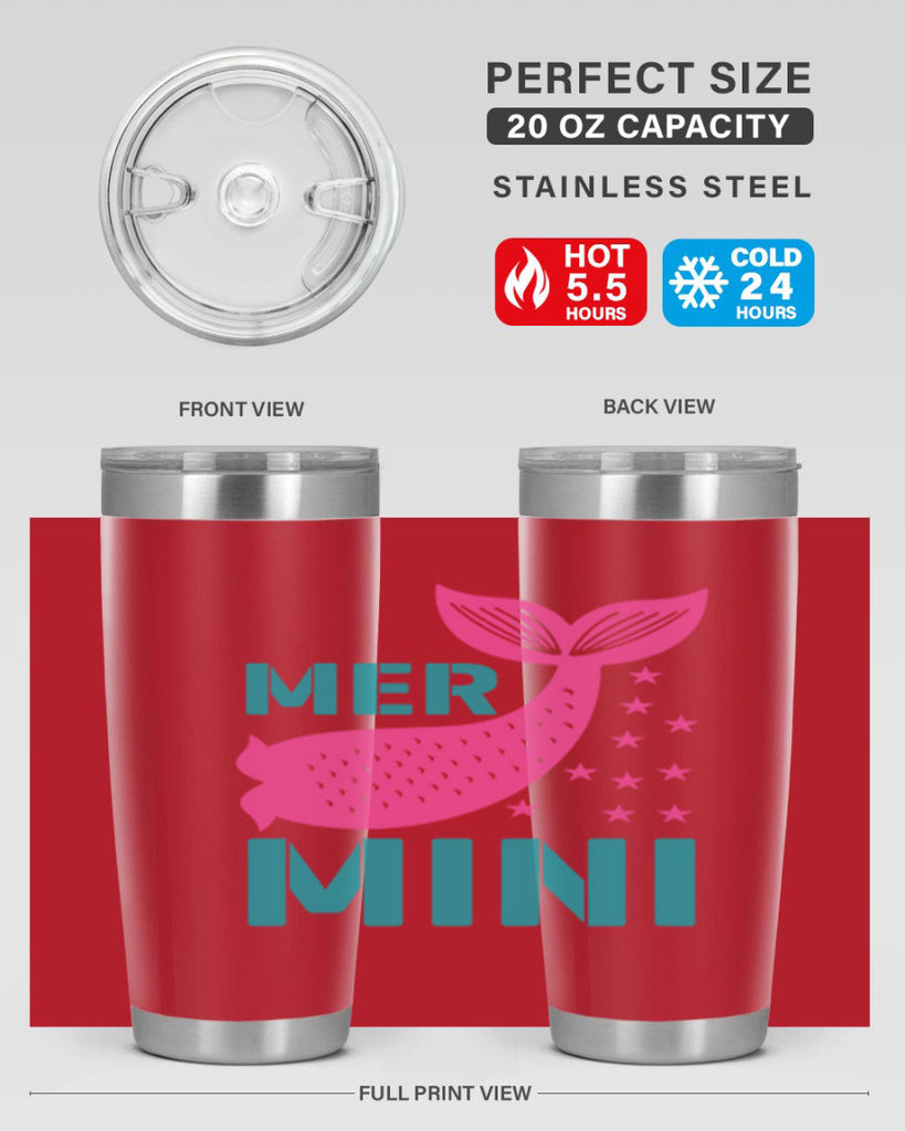 Mer Mini 341#- mermaid- Tumbler