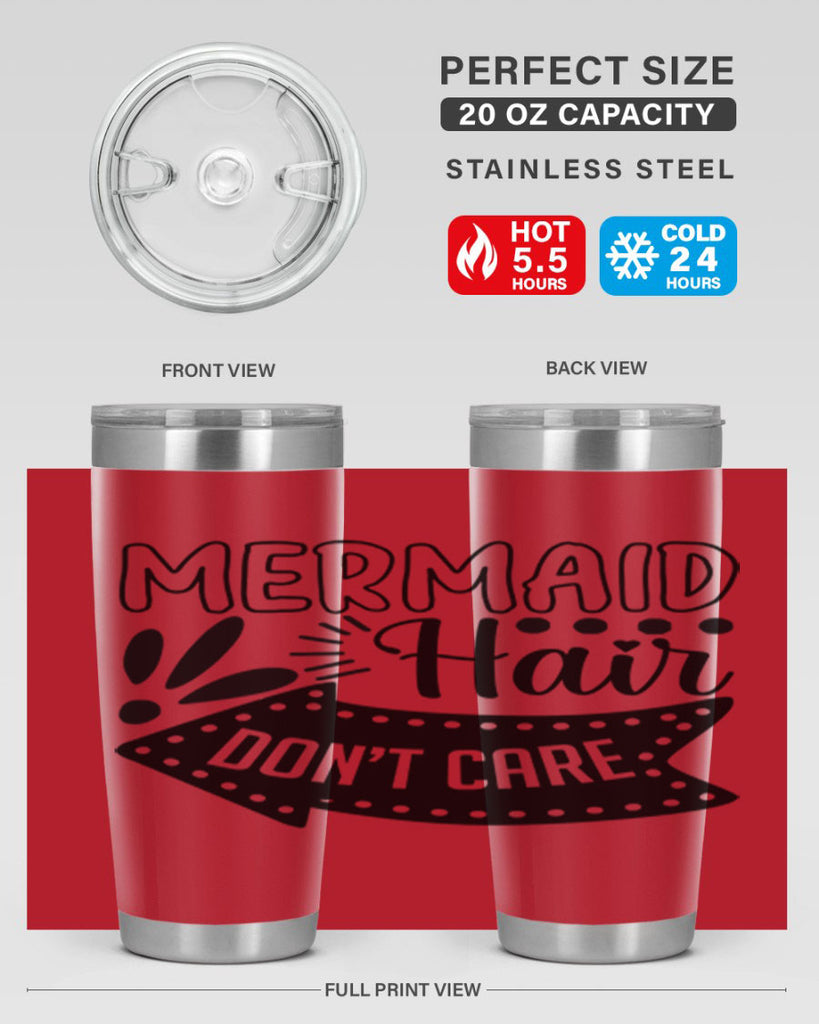 Mermaid hair dont care 403#- mermaid- Tumbler