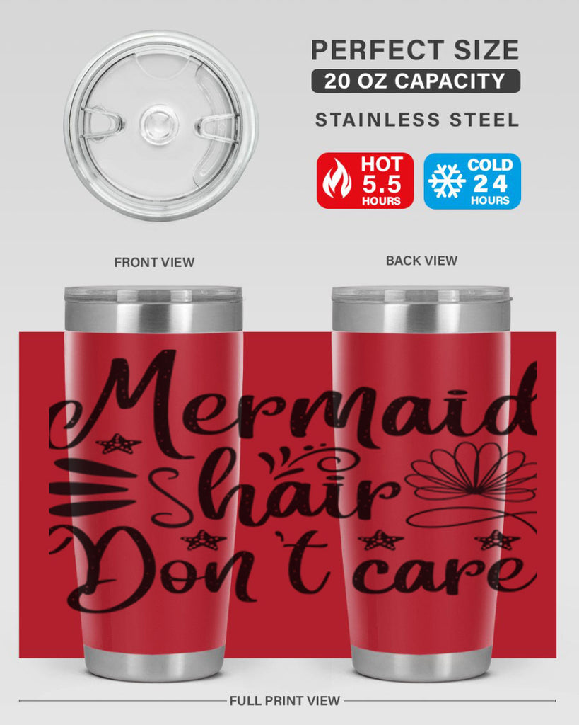Mermaid hair dont care 415#- mermaid- Tumbler