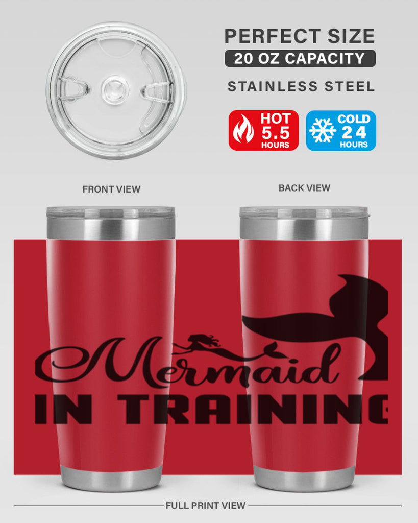 Mermaid in training 423#- mermaid- Tumbler