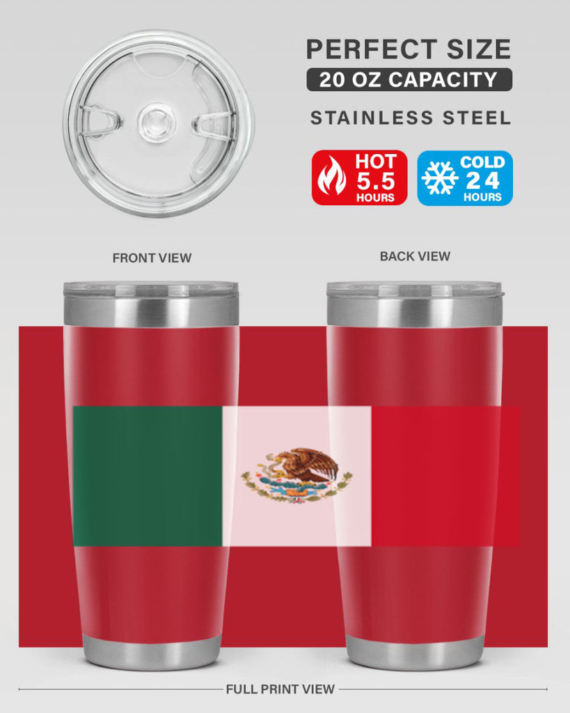Mexico 87#- world flags- Tumbler