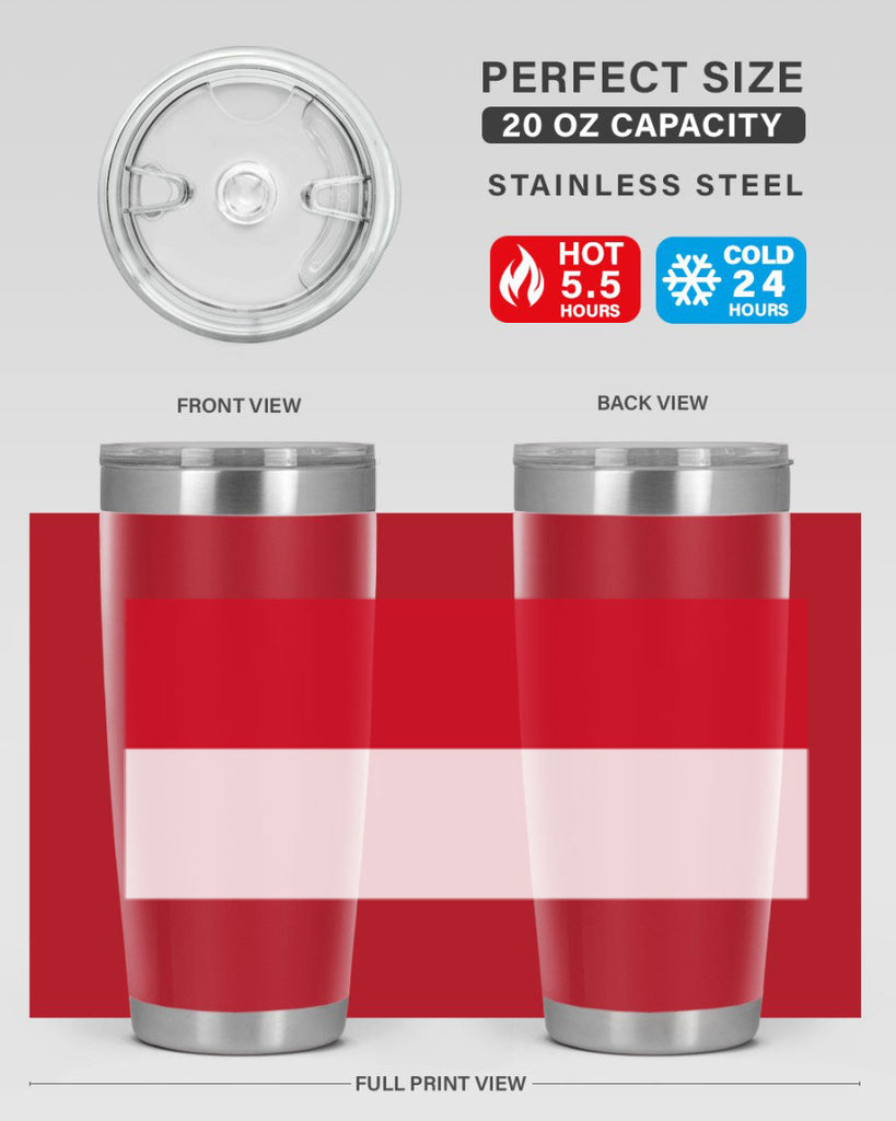 Monaco 84#- world flags- Tumbler