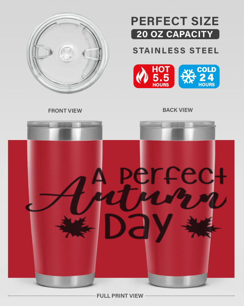 My Perfect Autumn Day 438#- fall- Tumbler