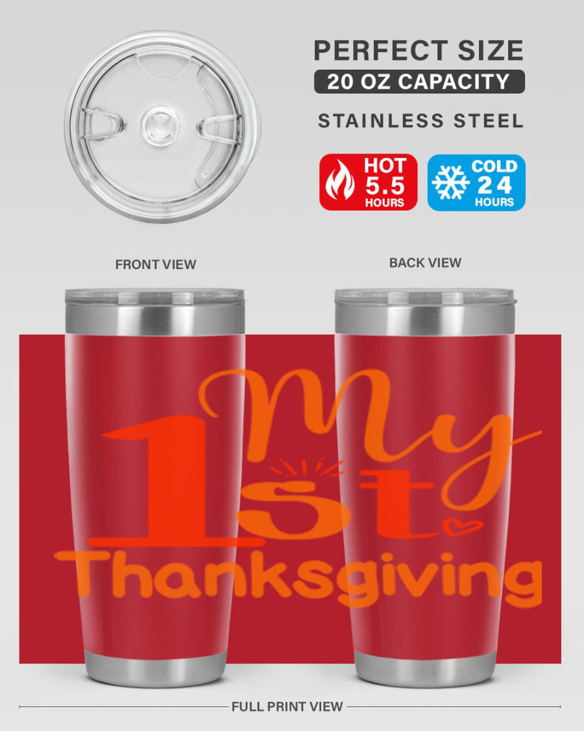 My st Thanksgiving Design 431#- fall- Tumbler