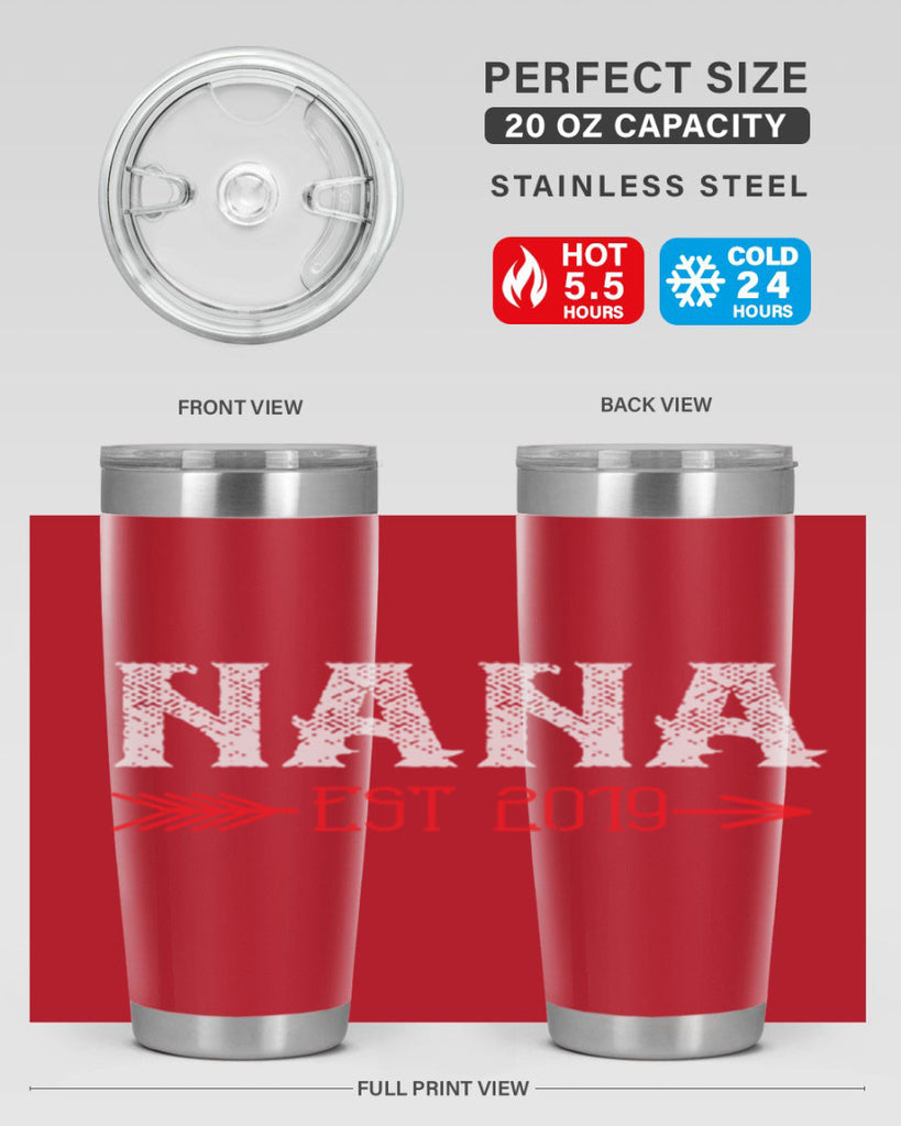 NANA Est 10#- grandma - nana- Tumbler