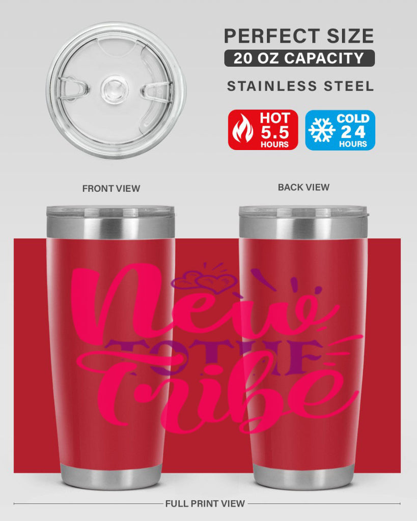New To the Tribe Style 214#- baby- tumbler