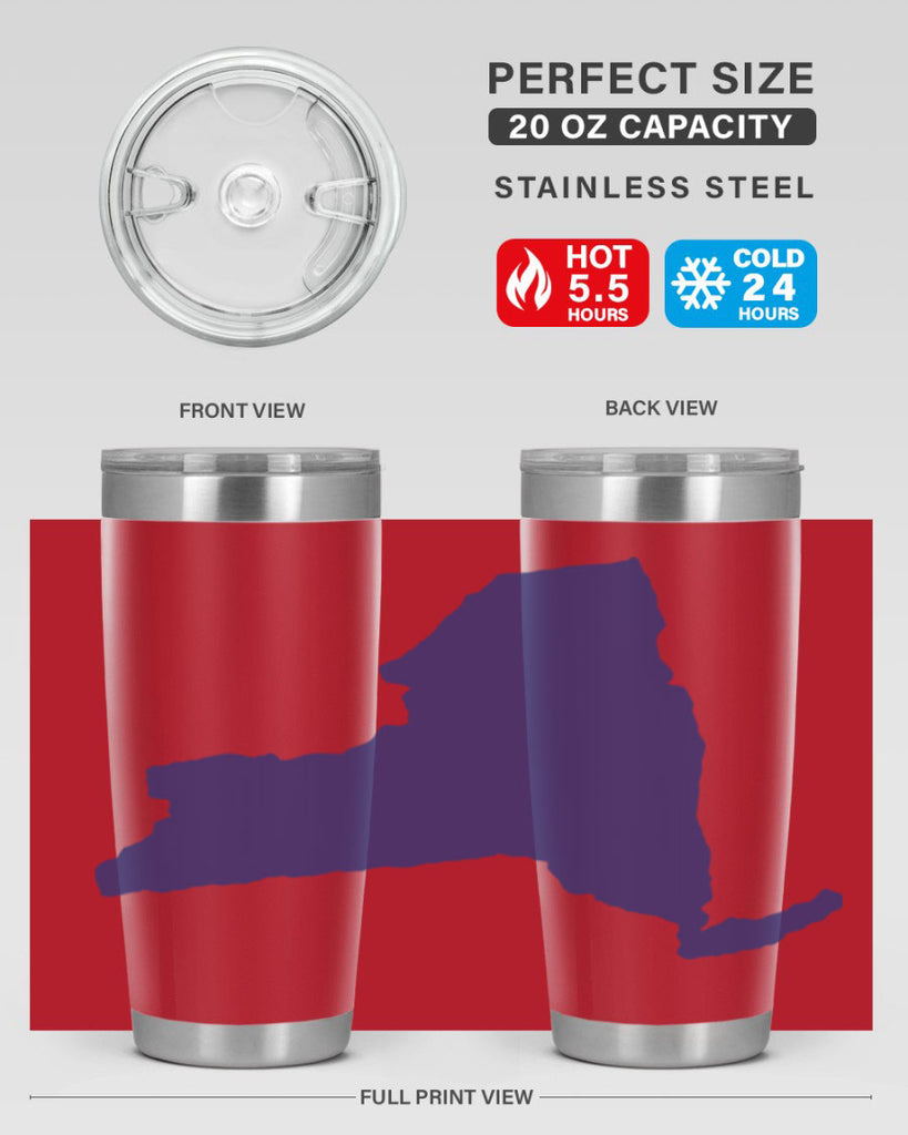 New York 19#- stateflags- Tumbler