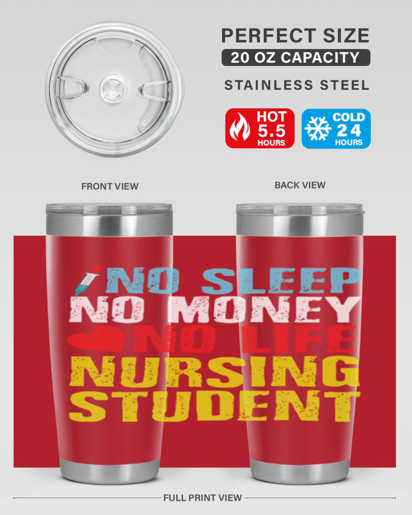No Sleep Style 290#- nurse- tumbler