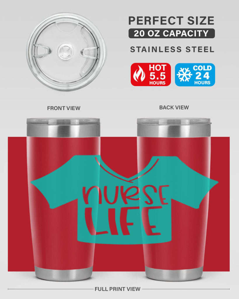 Nurse Life Style Style 105#- nurse- tumbler