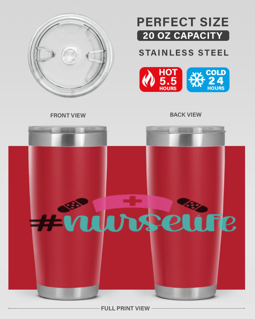 Nurse Life Style Style 107#- nurse- tumbler