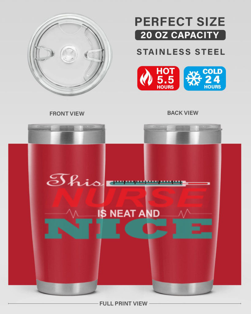 Nurse NiceTransperntPNG Style 403#- nurse- tumbler
