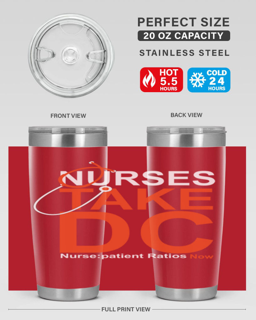 Nurse Take DC Style 336#- nurse- tumbler