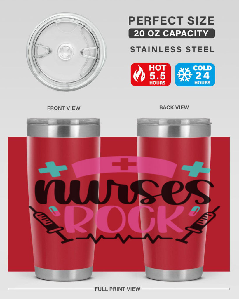 Nurses Rock Style Style 79#- nurse- tumbler
