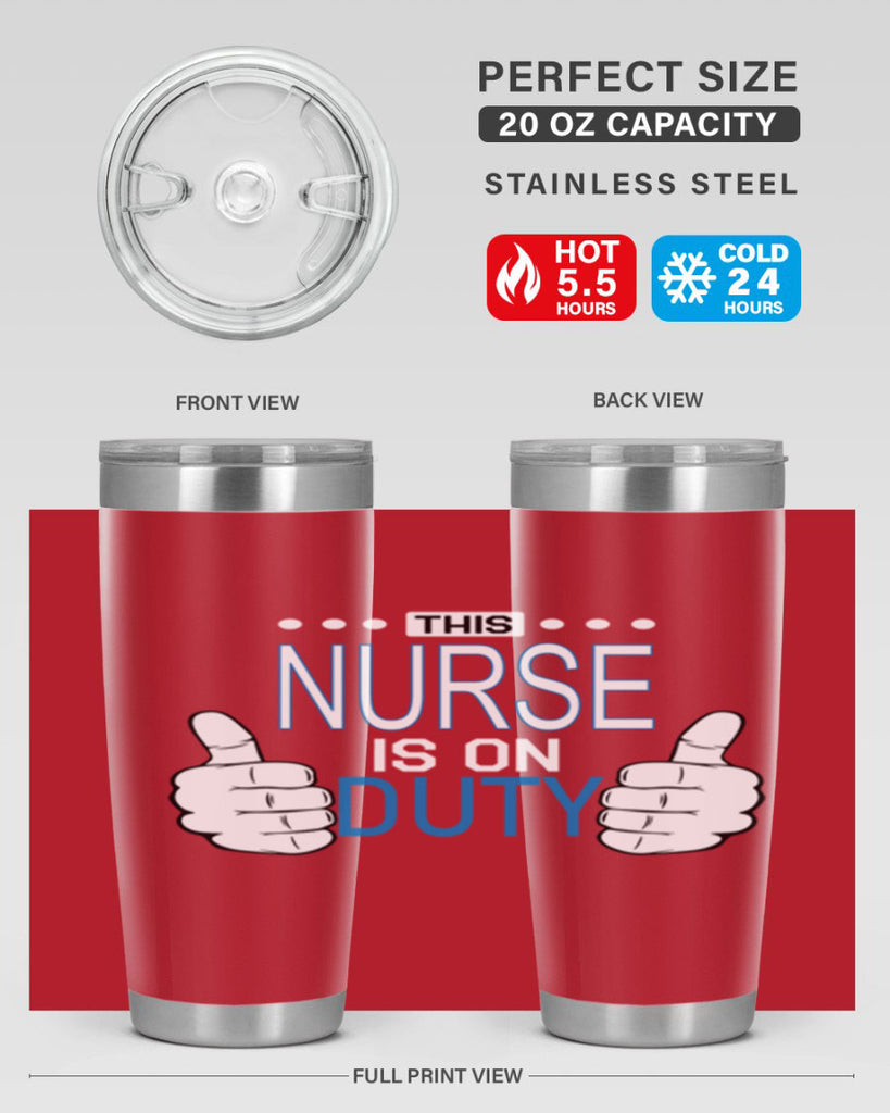 NursetransperntPNG Style 400#- nurse- tumbler