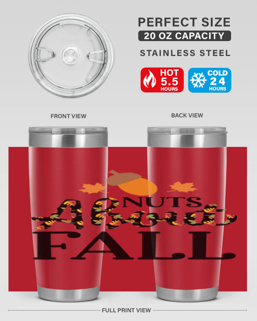 Nutsaboutfall 447#- fall- Tumbler