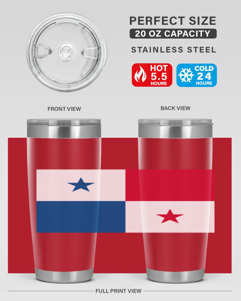 Panama 63#- world flags- Tumbler