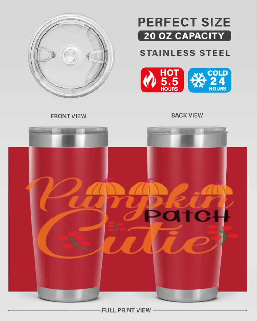 Pumpkin Patch Cutie 529#- fall- Tumbler