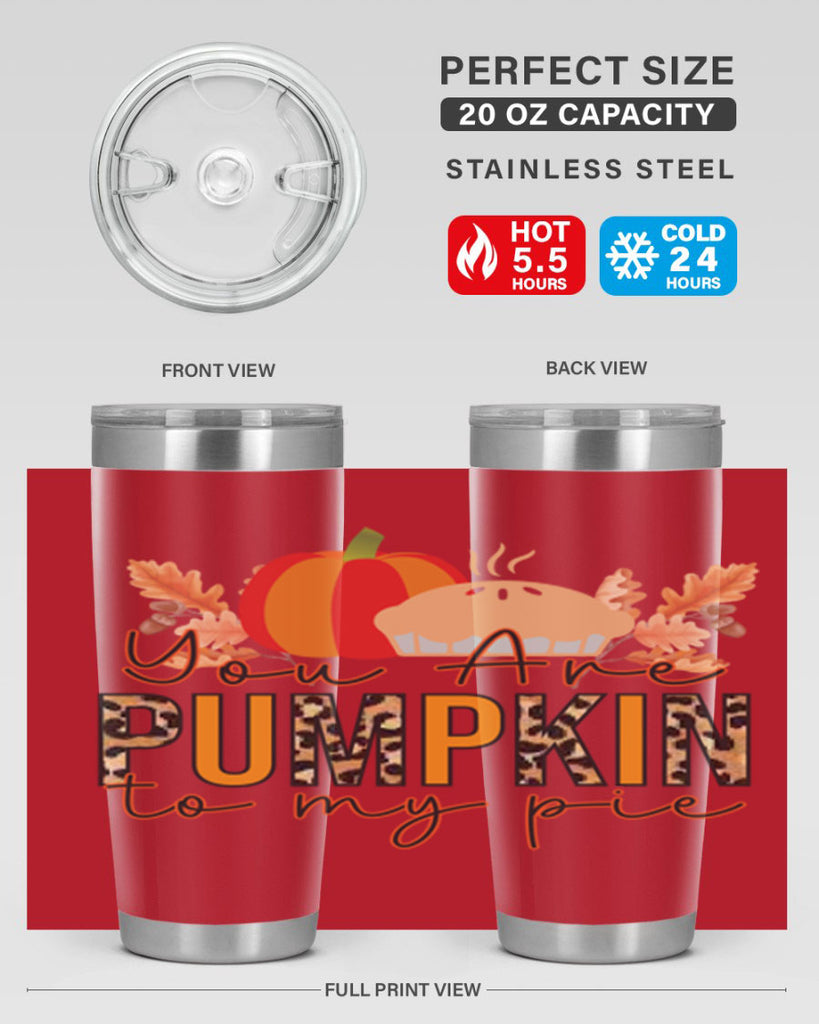 Pumpkin Pie Fall 531#- fall- Tumbler