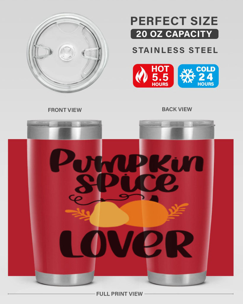 Pumpkin Spice Lover 506#- fall- Tumbler