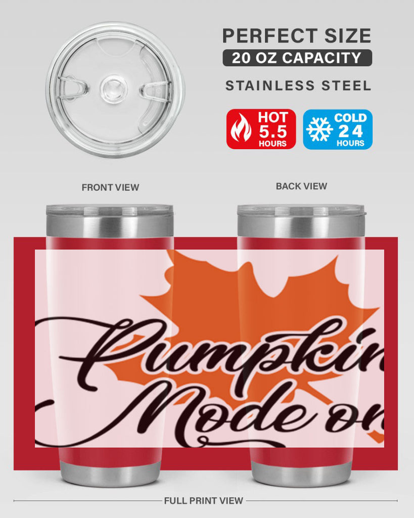 PumpkinModeondesign 563#- fall- Tumbler