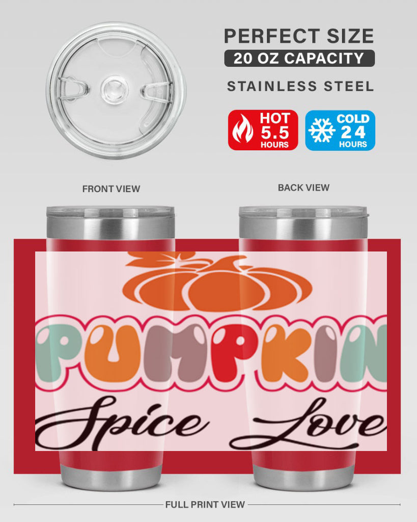 PumpkinSpiceLoverdesign 570#- fall- Tumbler