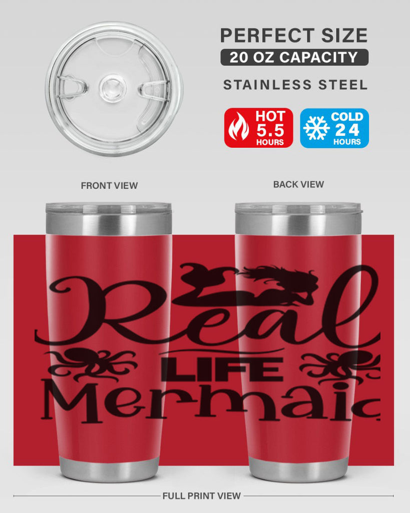 Real Life Mermaid 550#- mermaid- Tumbler