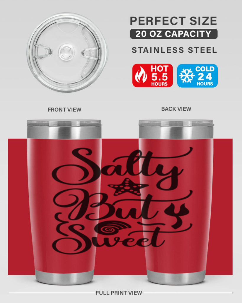 Salty but sweet design 571#- mermaid- Tumbler