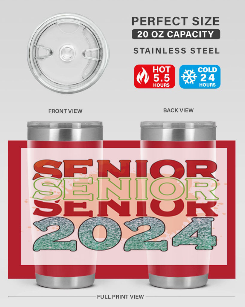 Senior 2024 1 10#- 12th grade- Tumbler