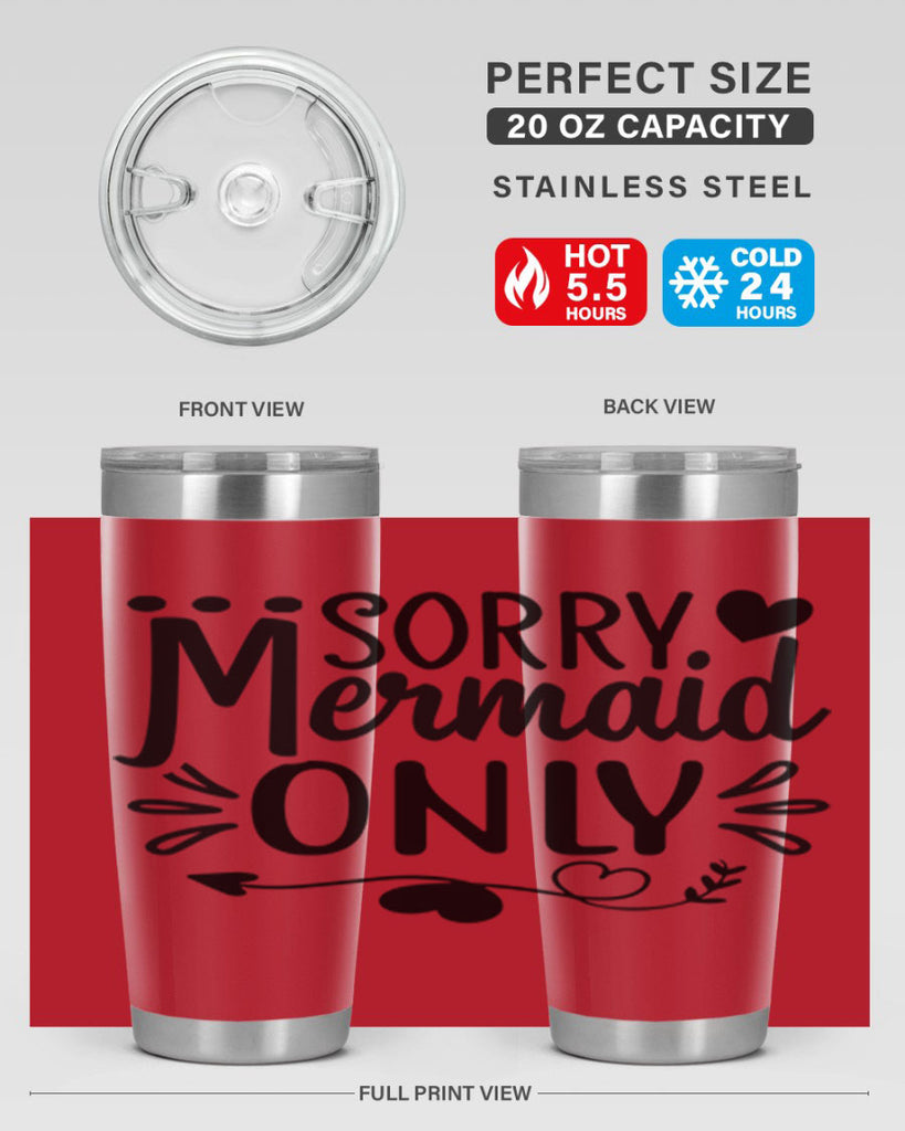 Sorry mermaid only 612#- mermaid- Tumbler