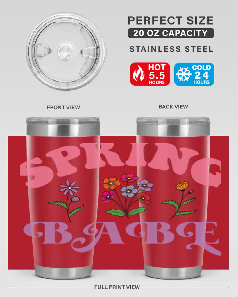 Spring Babe  480#- spring- Tumbler