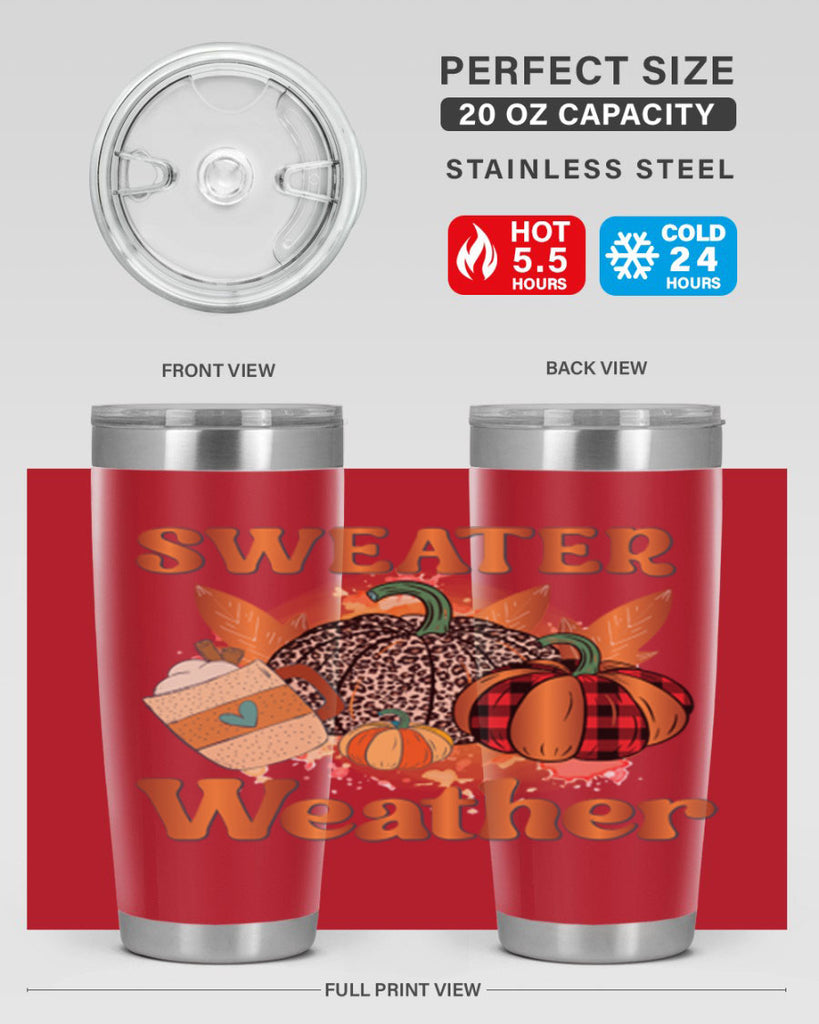 Sweater Weather 589#- fall- Tumbler