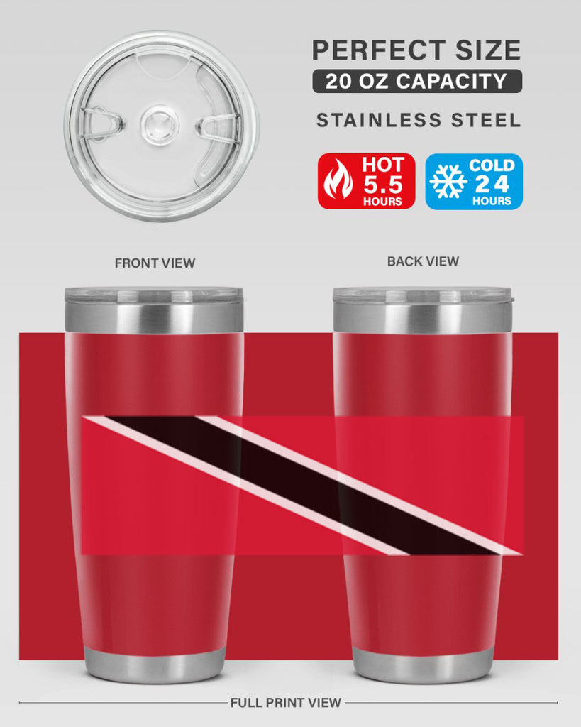 Trinidad and Tobago 19#- world flags- Tumbler