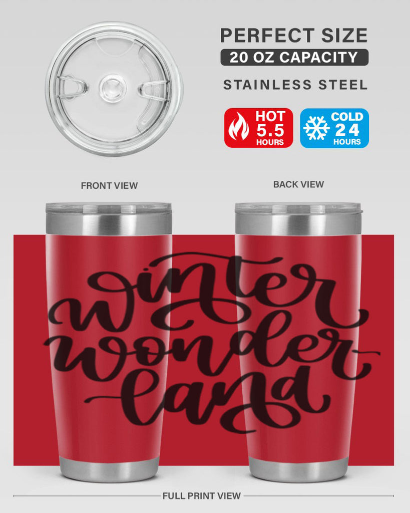 Winter Wonderland347#- winter- Tumbler