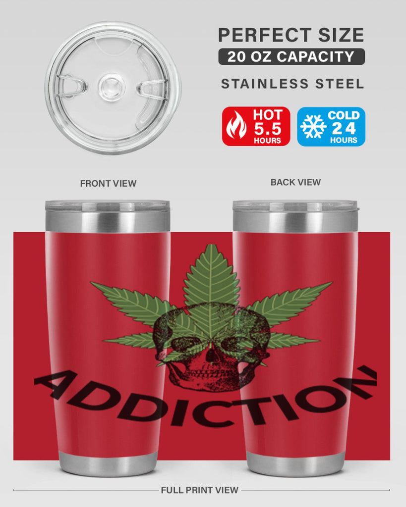 addiction cannabis 7#- marijuana- Tumbler