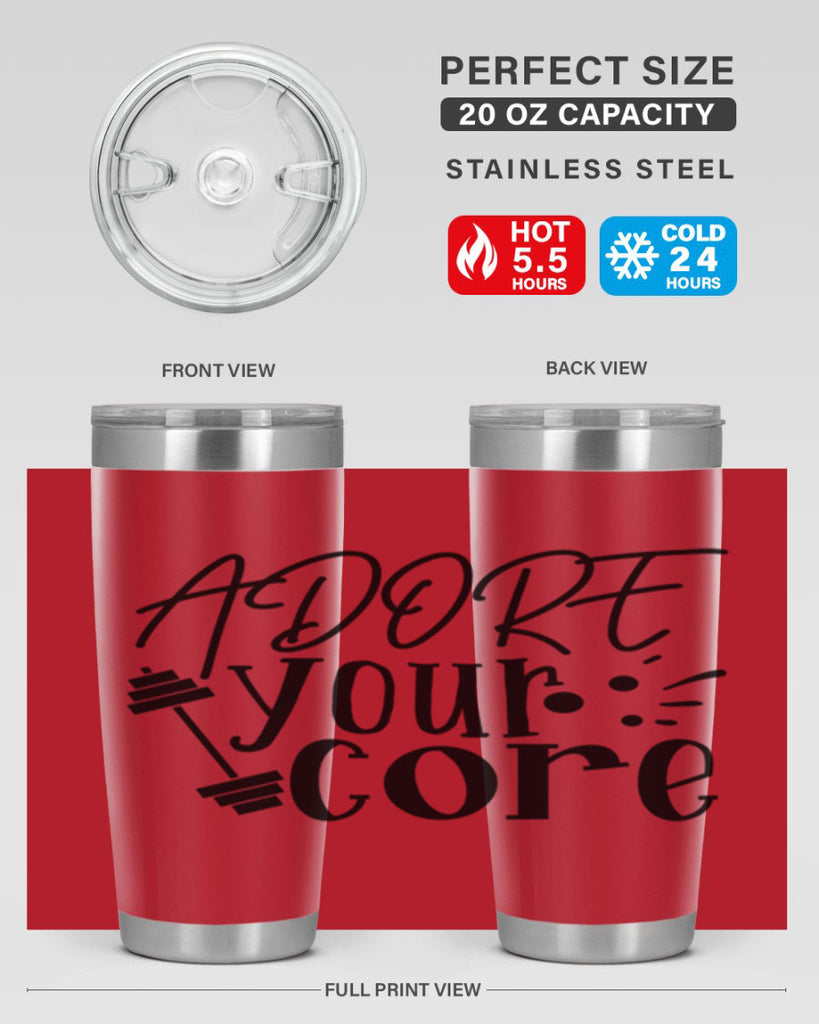 adore your core 53#- gym- Tumbler