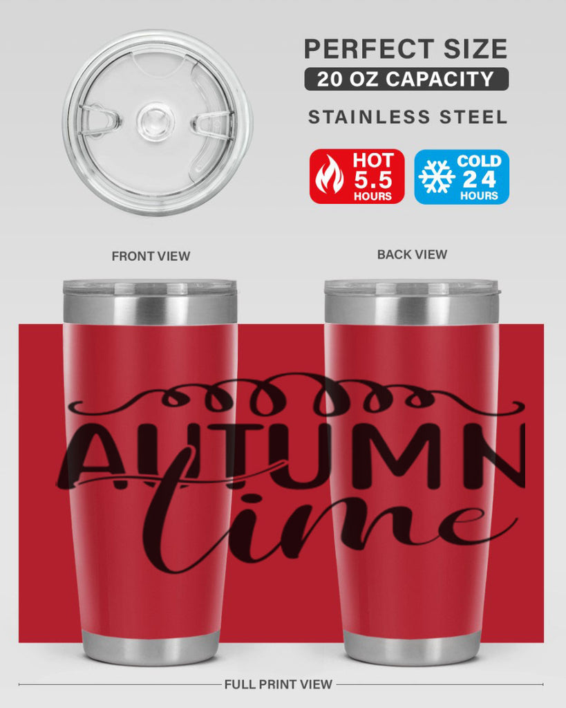 autumn time 36#- fall- Tumbler
