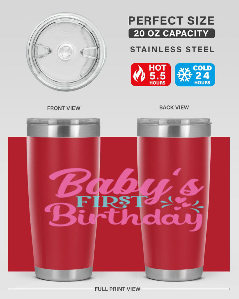 babys first birthday Style 288#- baby- tumbler