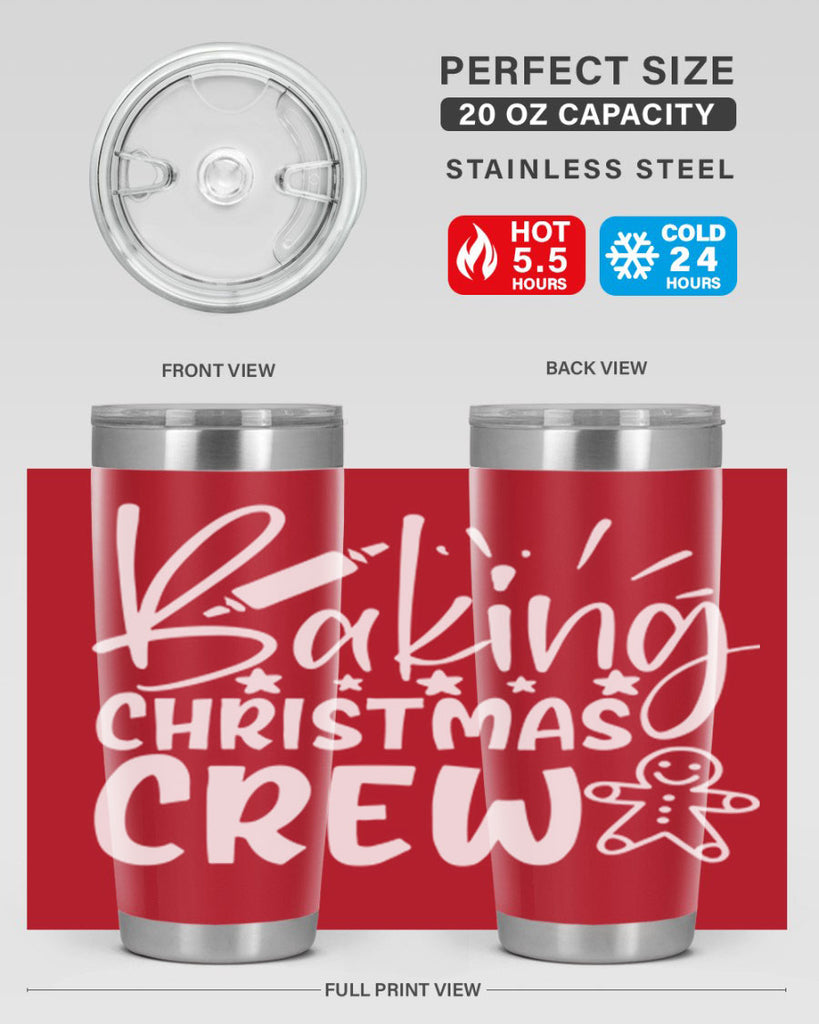baking christmas crew 56#- kitchen- Tumbler